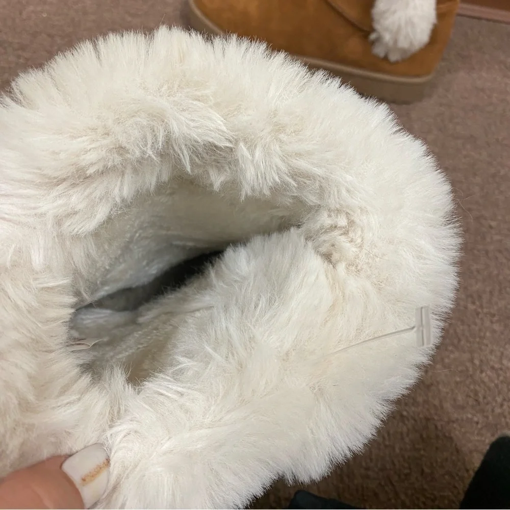 SO Girl 5M Brown Boots Fur Lined